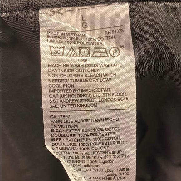 Gap Mens Light Grey Blazer Suit Jacket - Size L - Picture 11 of 11